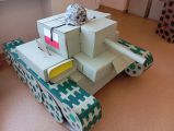 Międzyprzedszkolny rodzinny konkurs plastyczno-techniczny "Cuda z kartonu", 