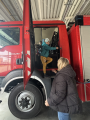 W sali edukacyjnej "Iskierka", Anna Wierzbicka