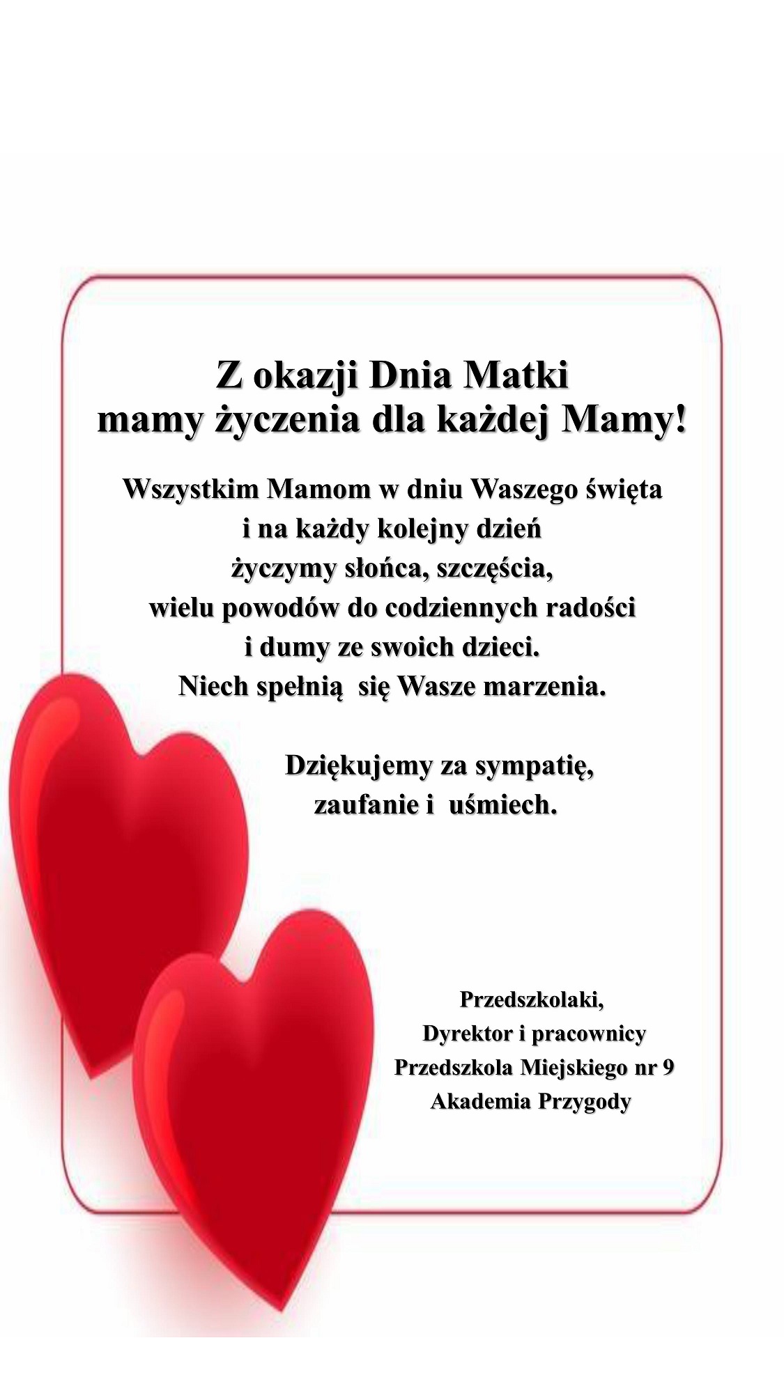 Więcej o: Dzień Matki